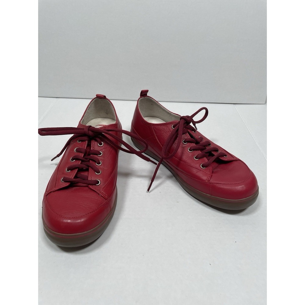 Fitflop Women's Red Lace-Up Sneakers